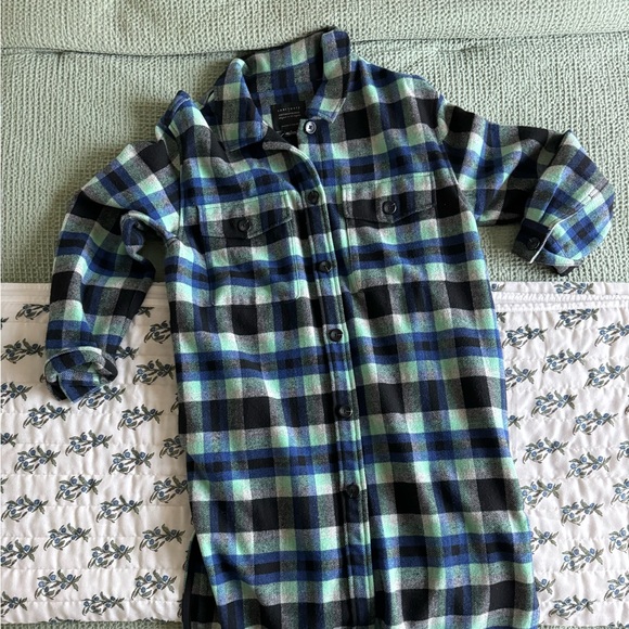 Sanctuary x Anthropologie Cora Plaid Shacket - Picture 3 of 7